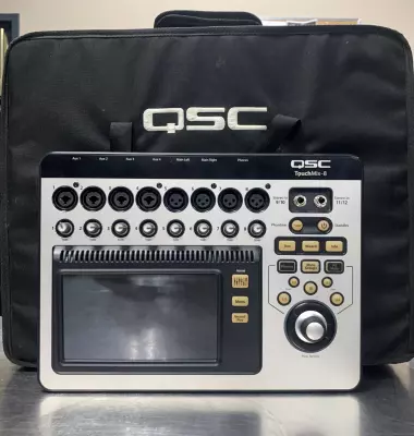 QSC - TouchMix-8 Compact Digital Mixer with Touchscreen